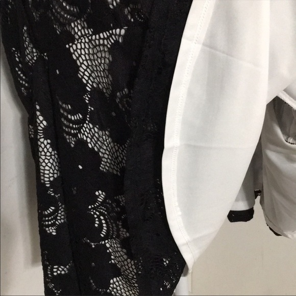 Tiana B. Black Lace Knit Dress - Picture 13 of 16